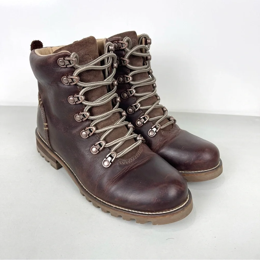 Kodiak Fernie Boots Hiking Waterproof Leather Women's Size 7 Gorpcore Outdoors